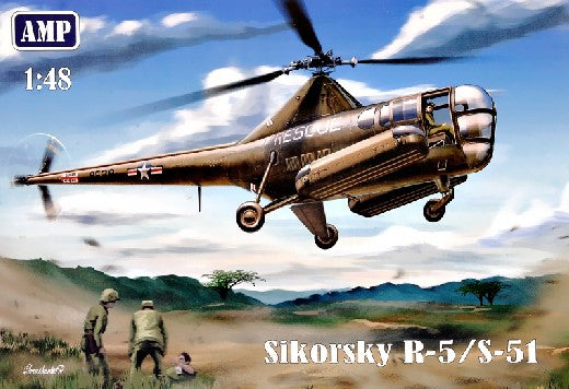 1/48 R5/S51 USAF Rescue Helicopter