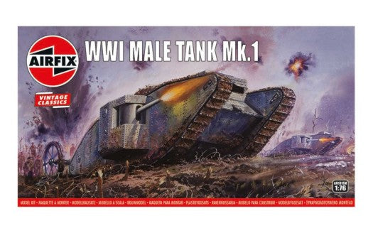 1/76 WWI Male Tank