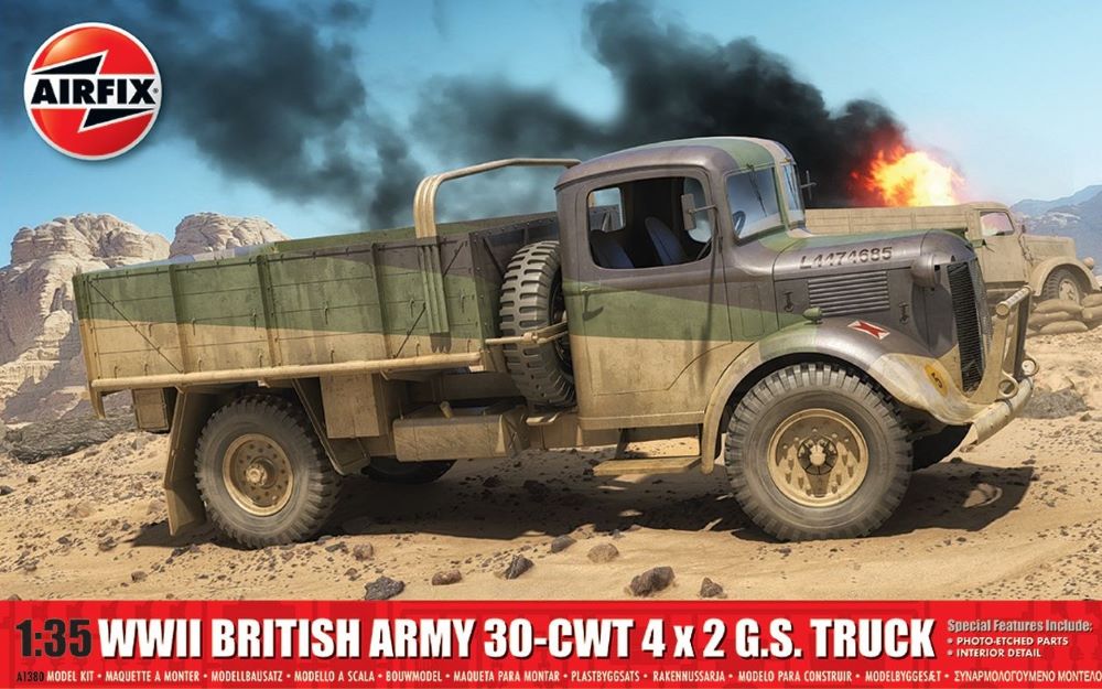 1/35 WWII British Army 30cwt 4x2 GS Truck