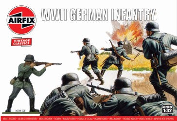 1/32 WWII German Infantry Figure Set (14)