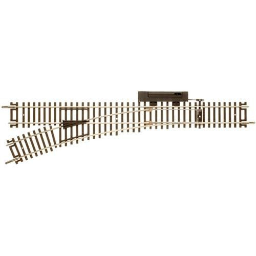 HO Code 83 Manual 22" Radius Snap Switch Left