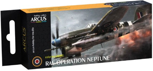 RAF WWII Operation Neptune Aircraft Enamel Paint Set (6 Colors) 10ml Bottles