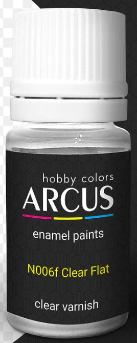 Clear Flat Varnish 10ml Bottle