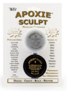 Apoxie Sculpt Natural 2-Part Self-Hardening (Net wt. 4oz.)