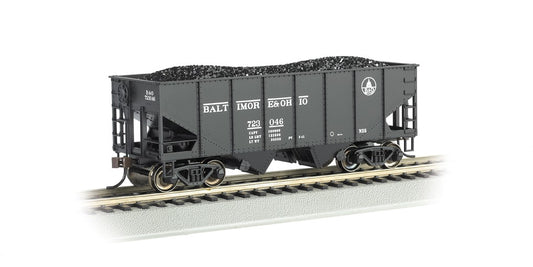 HO 55-Ton 2-Bay USRA Outside Braced Hopper w/Coal Load Baltimore & Ohio Capitol Dome #723046
