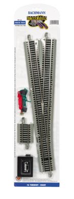HO #6 Right Turnout Nickel Silver Track (1/Cd)