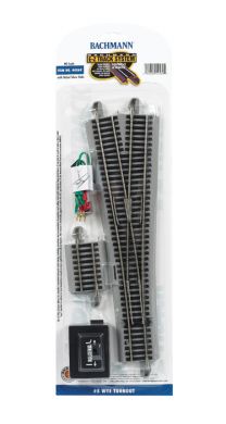 HO #5 Wye Switch Nickel Silver Track (1/Cd)