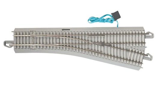 HO #4 Right Turnout Nickel Silver Track w/Concrete Ties (1/Cd)