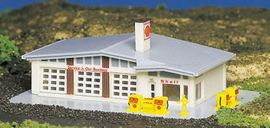 N Shell Gas Station Built-Up