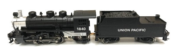 N Prairie 2-6-2 Steam Locomotive & Tender Union Pacific #1840