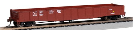 HO ACF 50' 6" Drop-End Gondola w/No Load ATSF