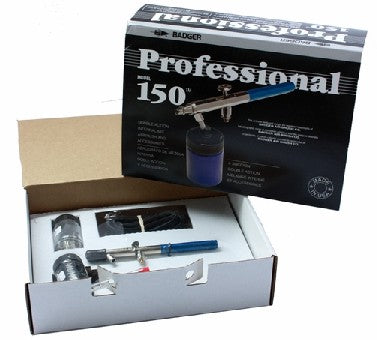 Professional Airbrush Set Fine, Medium & Heavy Heads