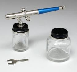 Universal Head Siphon Bottom Feed Airbrush Set