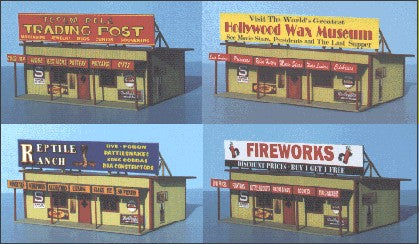 HO Roadside Tourist Trap Building Kit