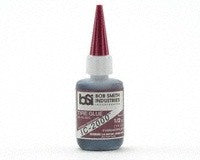 Ic-2000 Black Rubber-Toughened CA Glue .5oz