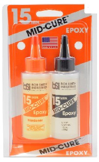 Mid-Cure 15-Minute 2-Part Epoxy 4.5oz