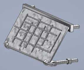 HO Cab Window Shade Cloth Open (2) (D)