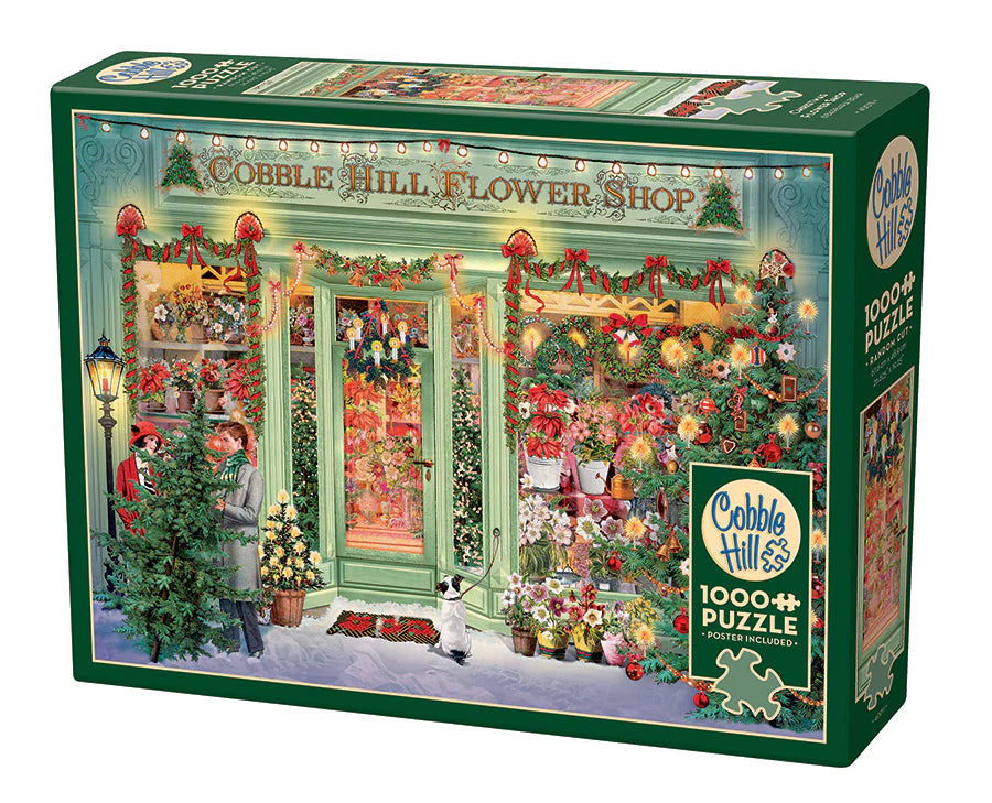 Christmas Flower Shop Puzzle (1000pc)