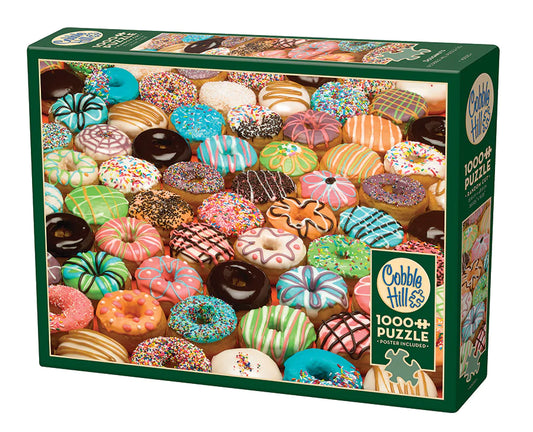 Doughnuts Collage Puzzle (1000pc)