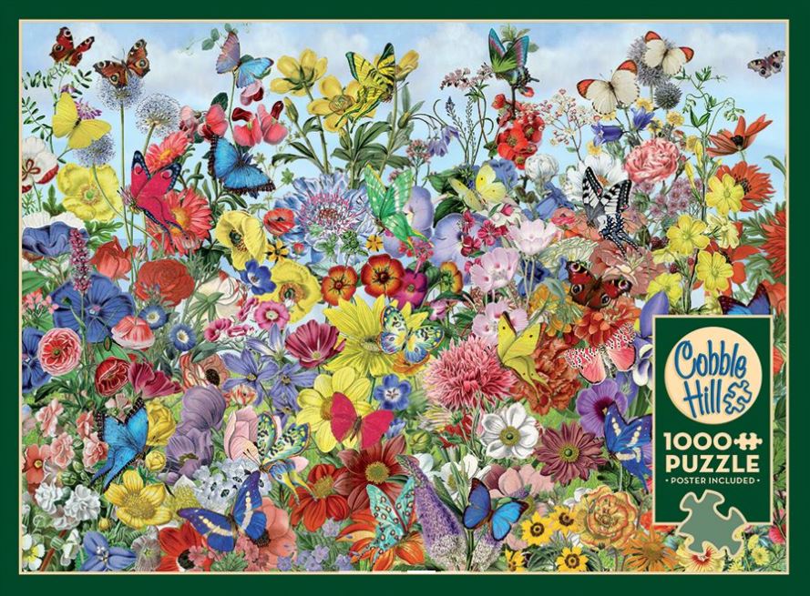 Butterfly Garden Puzzle (1000pc)