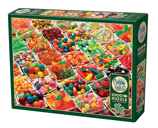 Sugar Overload (Candy) Collage Puzzle (1000pc)