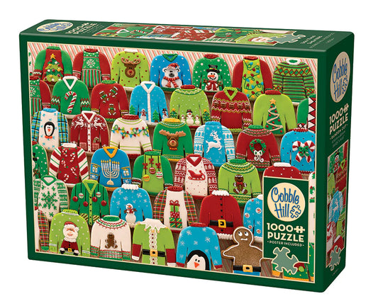 Ugly Christmas Sweaters Puzzle (1000pc)