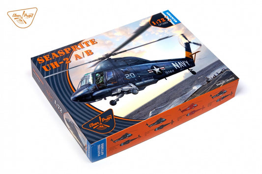 1/72 UH2A/B Seasprite USN Helicopter (Advanced)