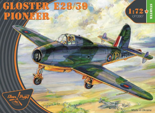 1/72 Gloster E28/39 Pioneer RAF Jet (Starter)