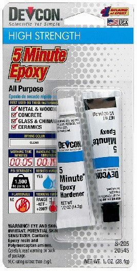 5-Minute Epoxy 1oz. Tube (2)
