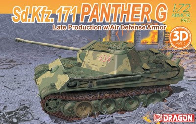 1/72 SdKfz 171 Panther G Late Production Tank w/Air Defense Armor