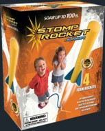 Junior Stomp Rocket Set (4 rockets, stand, stomp pad)