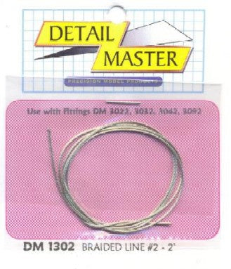 1/24-1/25 2ft. Braided Line #2 (.025")