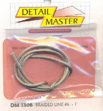 1/24-1/25 Braided  Line #6 (.080"/1ft.)