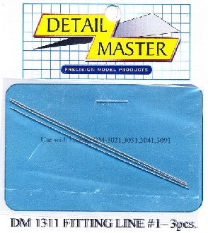 1/24-1/25 Fitting Line #1 .020" (3pc)