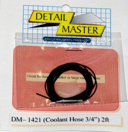 1/24-1/25 2ft. Coolant Hose Black (3/4" Dia.)