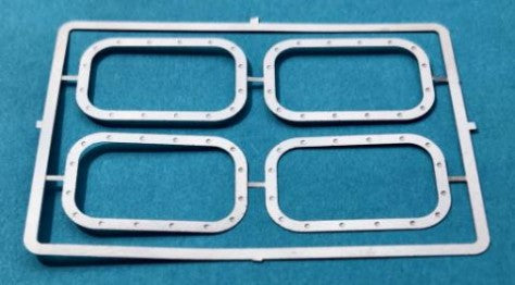 1/24-1/25 Peterbilt 352 Headlight Bezels