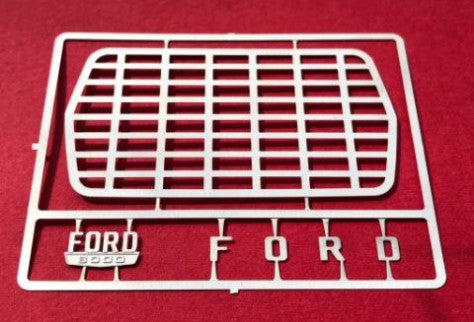 1/24-1/25 Ford Short Hauler Grille w/Side Emblem