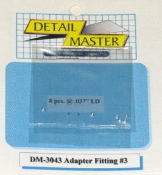 1/24-1/25 Adapter Fitting #3 (8pc)