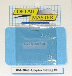 1/24-1/25 Adapter Fitting #6 (8pc)