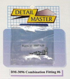 1/24-1/25 Combination Fitting #6 (8pc)