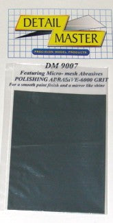 Polishing Abrasive 6000 Grit (4"x3")