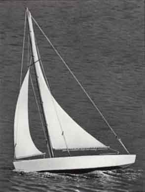 17" Ace Sloop Boat Kit