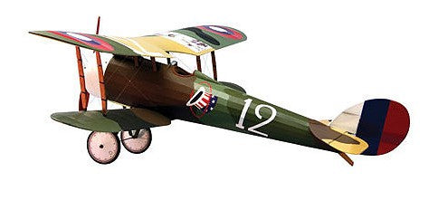 35" Wingspan Nieuport 28 WWI BiPlane Wooden Aircraft Kit (suitable for elec R/C)