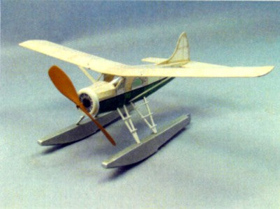 18" Wingspan DHC2 Beaver Rubber Pwd Aircraft Laser Cut Kit