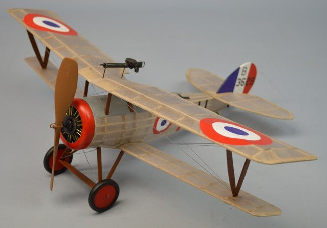 18" Wingspan Nieuport 27 Rubber Pwd Aircraft Laser Cut Kit