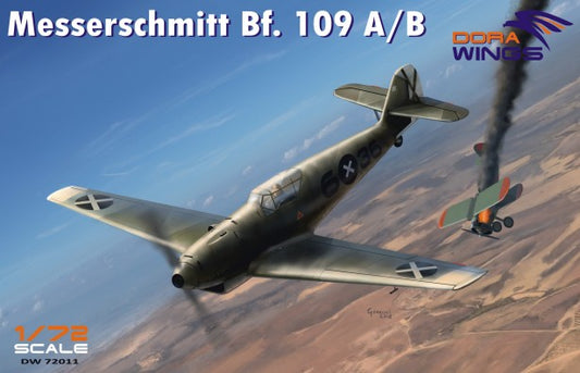 1/72 Messerschmitt Bf109A/B Legion Condor Aircraft