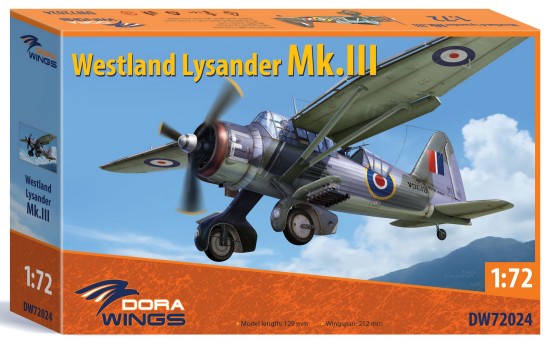 1/72 Westland Lysander Mk III Aircraft