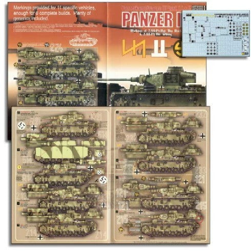 1/72 Panzer III Ausf J/L/M 2SSPzRgt Das Reich & 5SSPzDiv Wiking