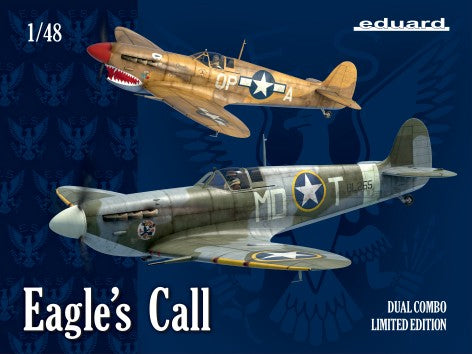 1/48 Eagle's Call: WWII Spitfire Mk Vb/Vc Fighter Dual Combo (Ltd Edition Plastic Kit)