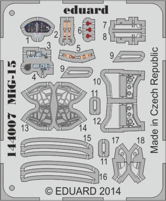 1/144 Aircraft- MiG15bis for EDU (Painted)